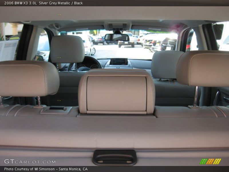 Silver Grey Metallic / Black 2006 BMW X3 3.0i