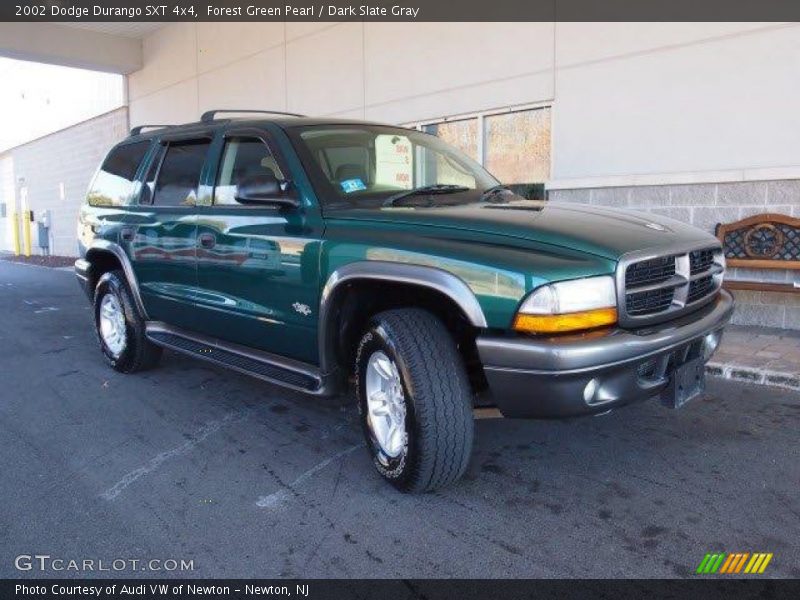 Forest Green Pearl / Dark Slate Gray 2002 Dodge Durango SXT 4x4
