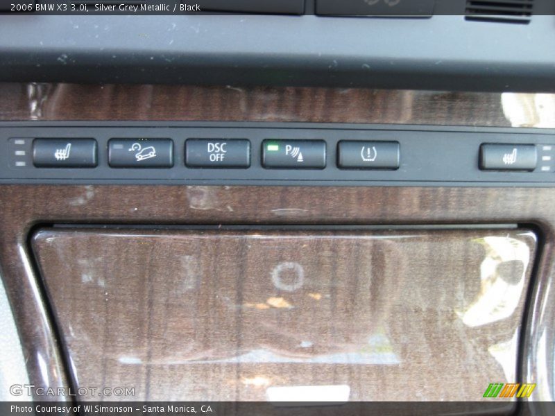 Silver Grey Metallic / Black 2006 BMW X3 3.0i