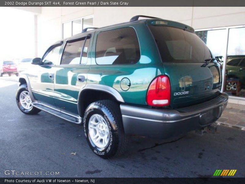 Forest Green Pearl / Dark Slate Gray 2002 Dodge Durango SXT 4x4