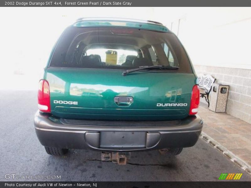 Forest Green Pearl / Dark Slate Gray 2002 Dodge Durango SXT 4x4