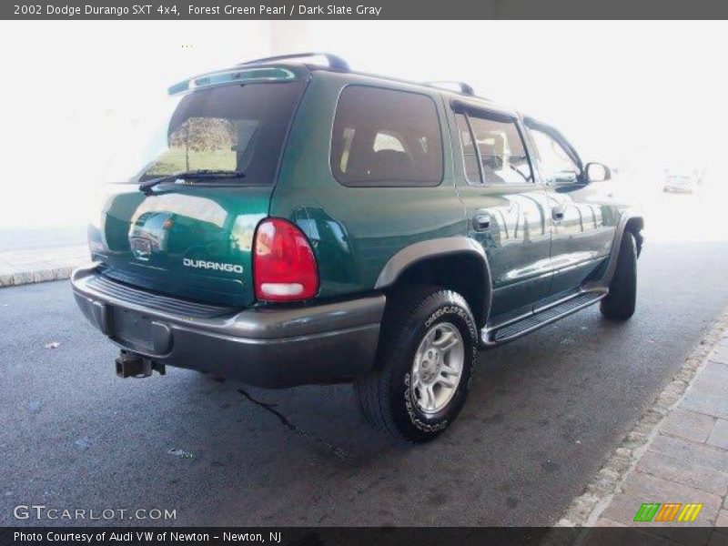 Forest Green Pearl / Dark Slate Gray 2002 Dodge Durango SXT 4x4
