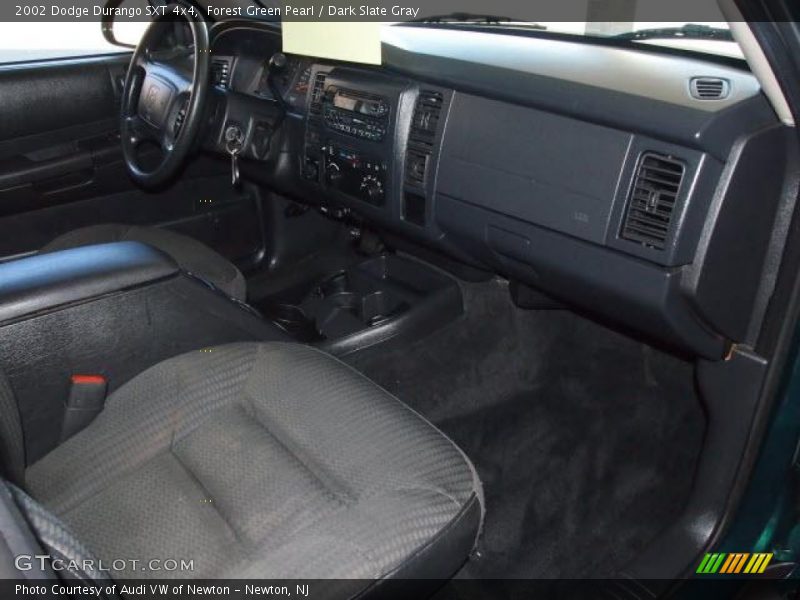 Forest Green Pearl / Dark Slate Gray 2002 Dodge Durango SXT 4x4