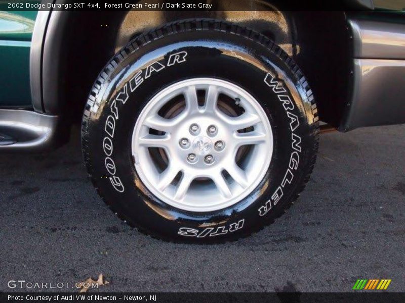 Forest Green Pearl / Dark Slate Gray 2002 Dodge Durango SXT 4x4