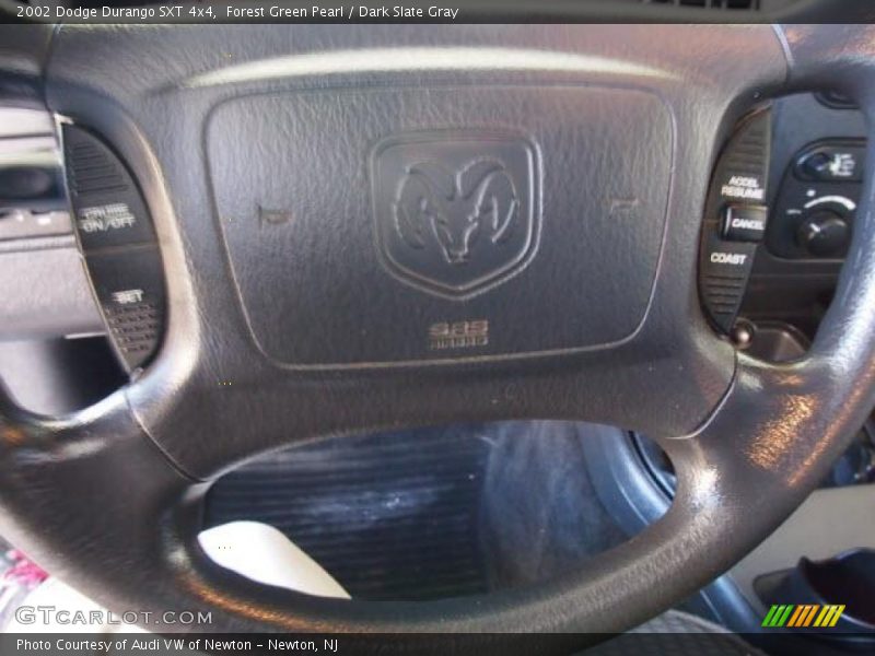 Forest Green Pearl / Dark Slate Gray 2002 Dodge Durango SXT 4x4