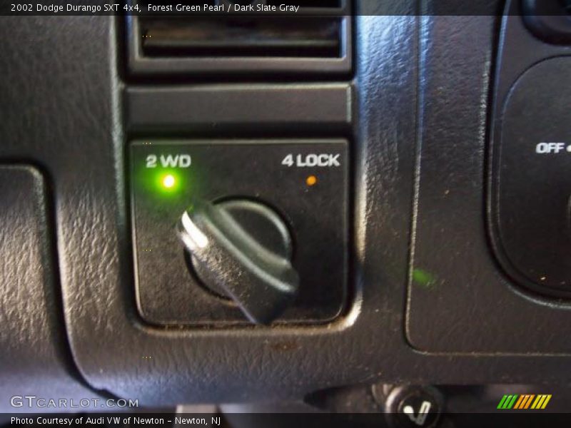 Forest Green Pearl / Dark Slate Gray 2002 Dodge Durango SXT 4x4