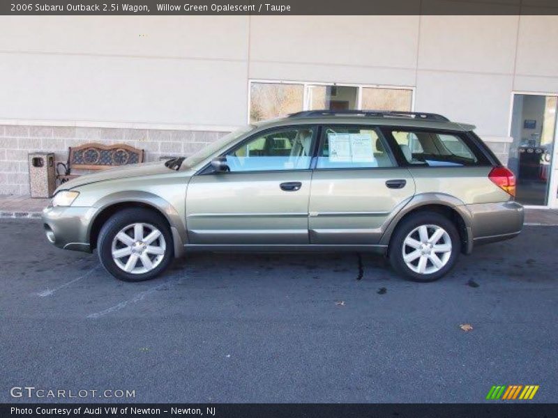 Willow Green Opalescent / Taupe 2006 Subaru Outback 2.5i Wagon