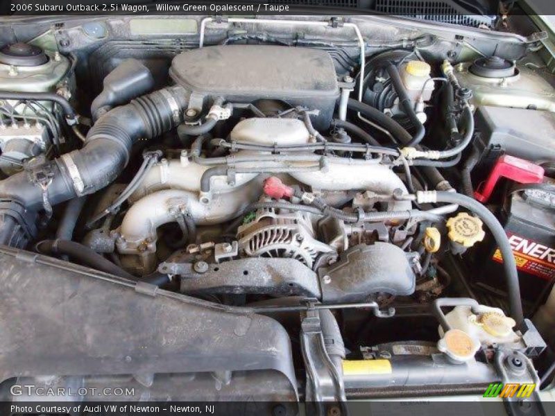 Willow Green Opalescent / Taupe 2006 Subaru Outback 2.5i Wagon