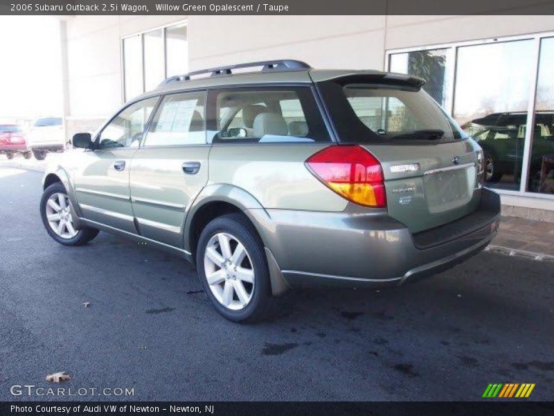 Willow Green Opalescent / Taupe 2006 Subaru Outback 2.5i Wagon