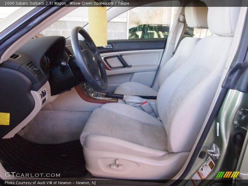 Willow Green Opalescent / Taupe 2006 Subaru Outback 2.5i Wagon