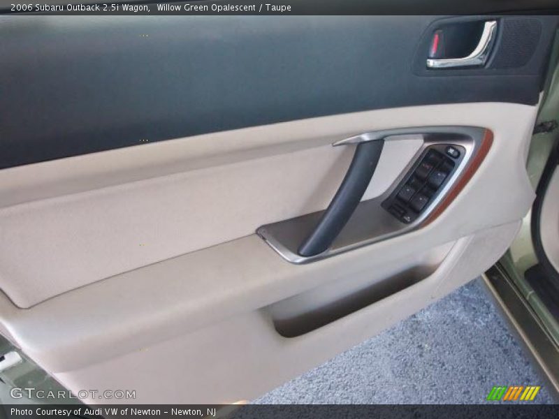 Willow Green Opalescent / Taupe 2006 Subaru Outback 2.5i Wagon