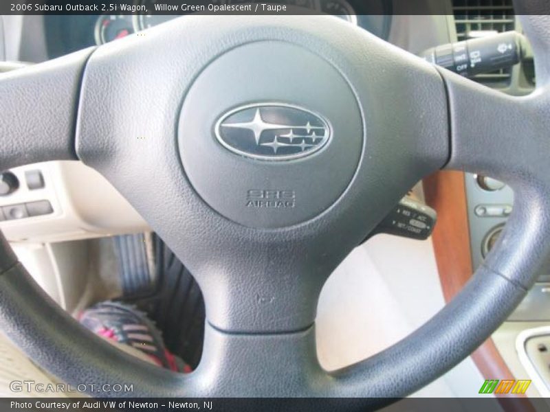 Willow Green Opalescent / Taupe 2006 Subaru Outback 2.5i Wagon