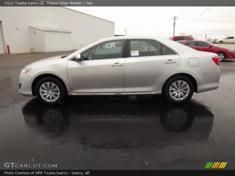Classic Silver Metallic / Ash 2012 Toyota Camry LE