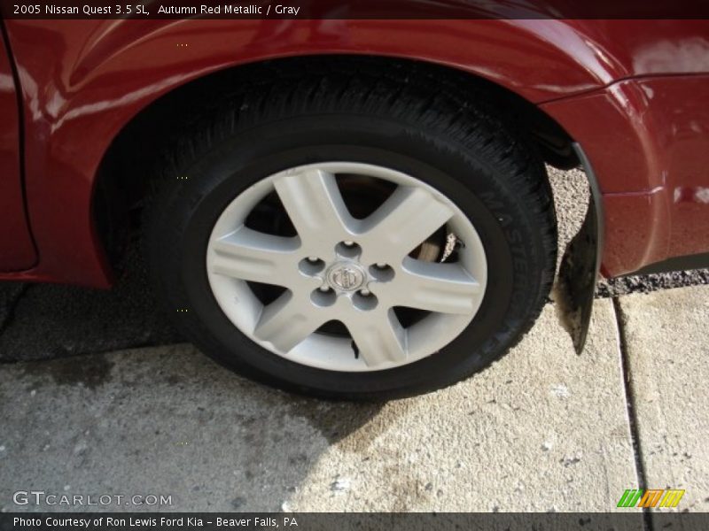Autumn Red Metallic / Gray 2005 Nissan Quest 3.5 SL