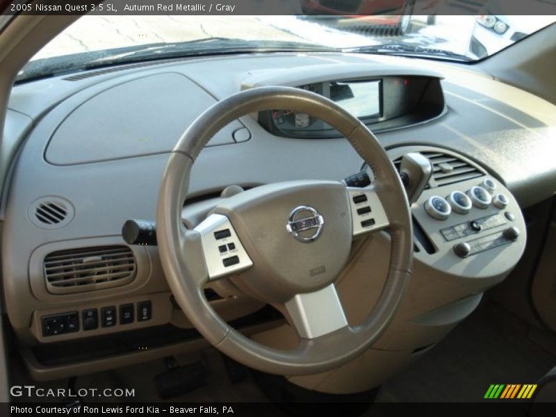Autumn Red Metallic / Gray 2005 Nissan Quest 3.5 SL