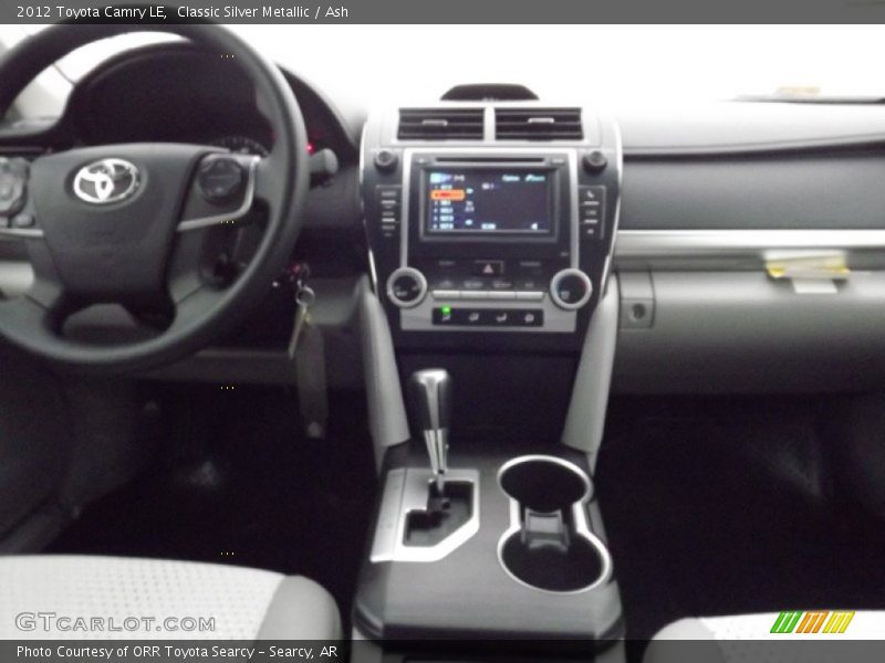 Classic Silver Metallic / Ash 2012 Toyota Camry LE