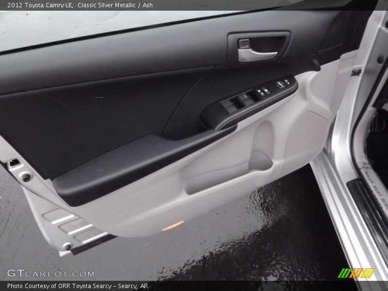 Classic Silver Metallic / Ash 2012 Toyota Camry LE