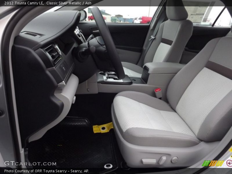 Classic Silver Metallic / Ash 2012 Toyota Camry LE