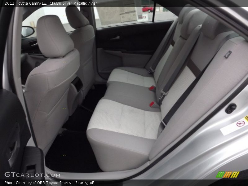 Classic Silver Metallic / Ash 2012 Toyota Camry LE