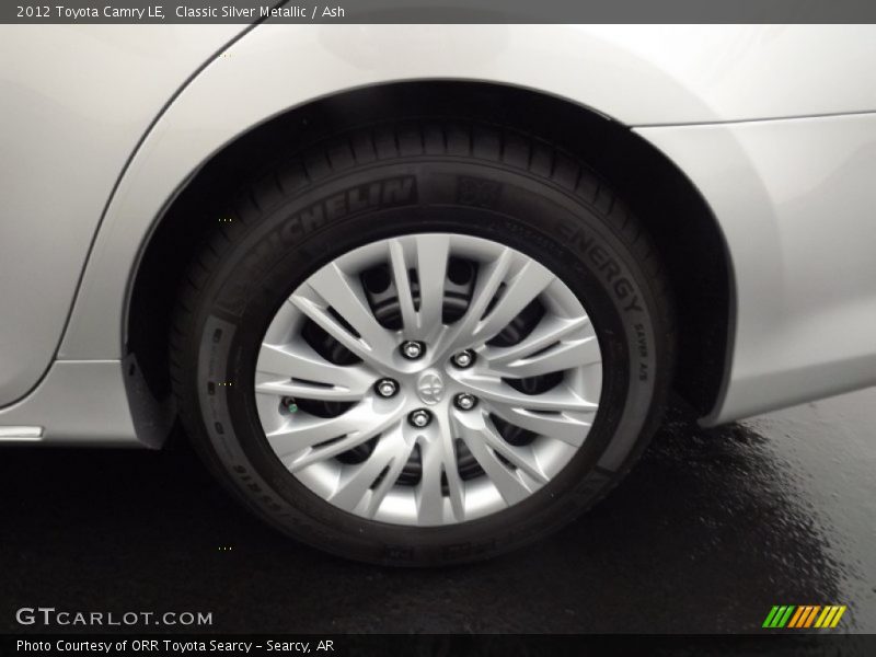 Classic Silver Metallic / Ash 2012 Toyota Camry LE