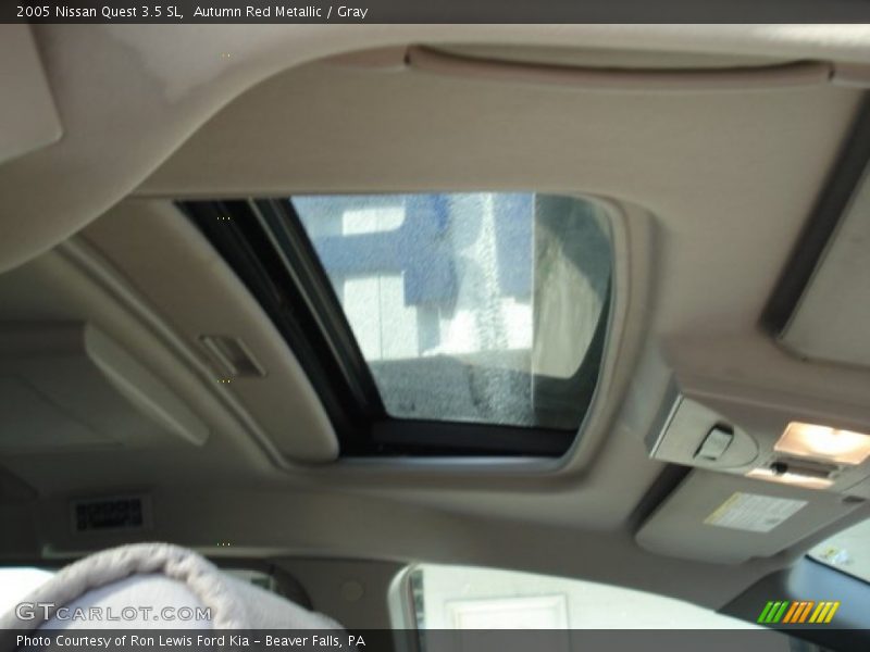 Autumn Red Metallic / Gray 2005 Nissan Quest 3.5 SL
