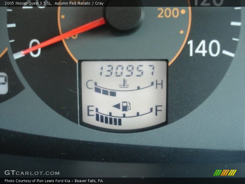 Autumn Red Metallic / Gray 2005 Nissan Quest 3.5 SL