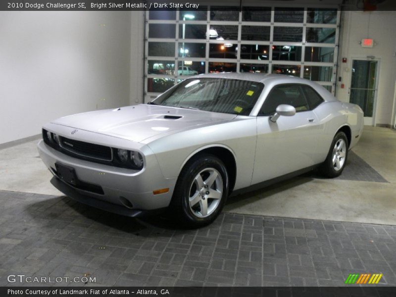 Bright Silver Metallic / Dark Slate Gray 2010 Dodge Challenger SE