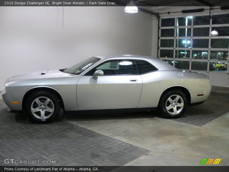Bright Silver Metallic / Dark Slate Gray 2010 Dodge Challenger SE