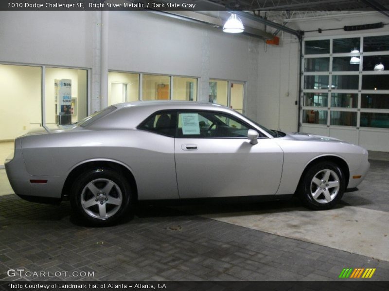 Bright Silver Metallic / Dark Slate Gray 2010 Dodge Challenger SE