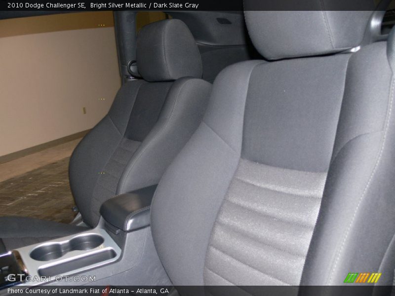 Bright Silver Metallic / Dark Slate Gray 2010 Dodge Challenger SE