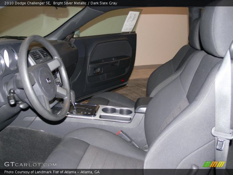 Bright Silver Metallic / Dark Slate Gray 2010 Dodge Challenger SE