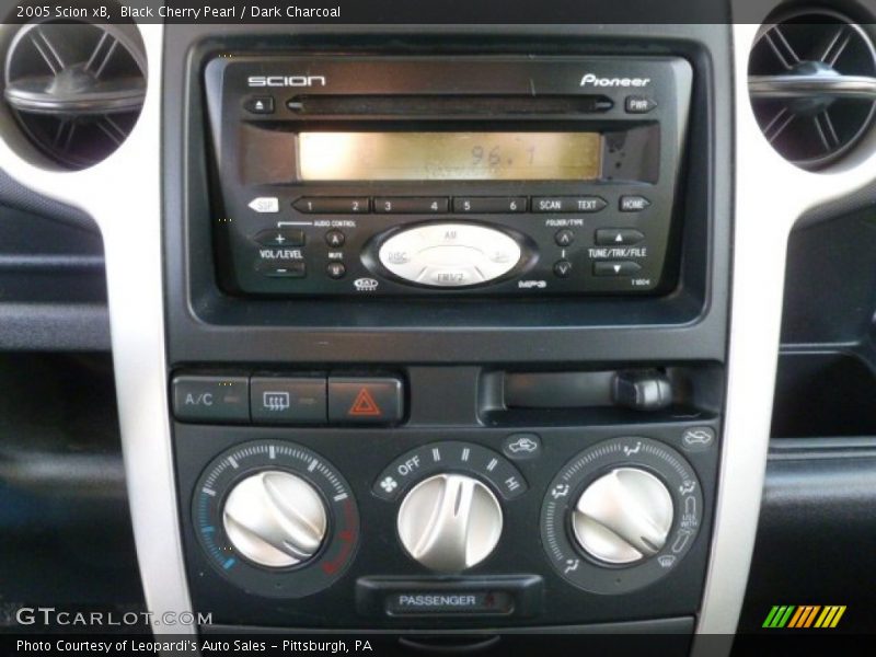 Black Cherry Pearl / Dark Charcoal 2005 Scion xB