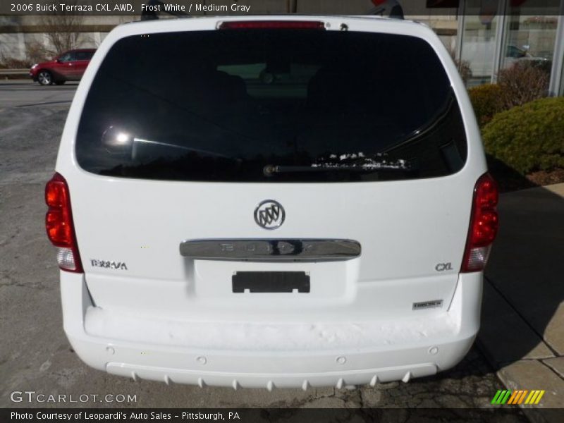 Frost White / Medium Gray 2006 Buick Terraza CXL AWD