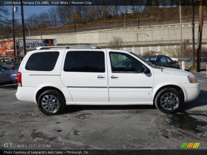 Frost White / Medium Gray 2006 Buick Terraza CXL AWD