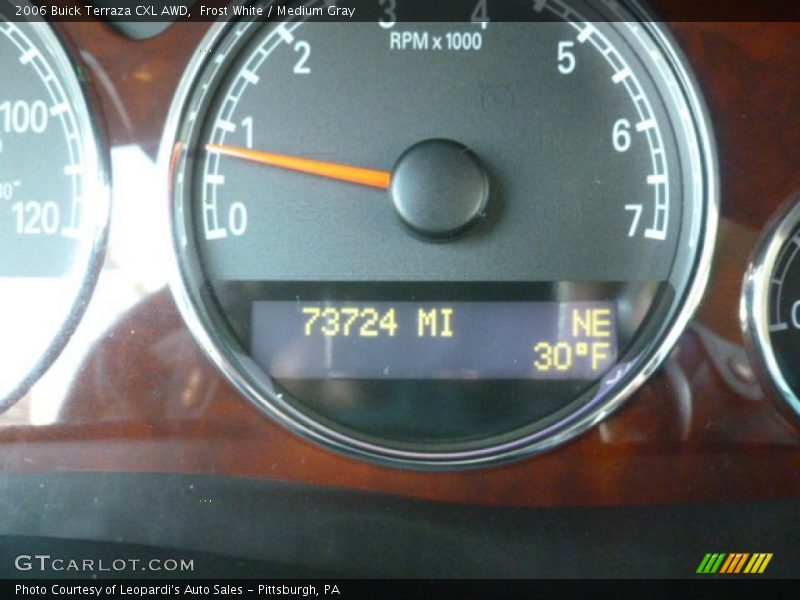 Frost White / Medium Gray 2006 Buick Terraza CXL AWD