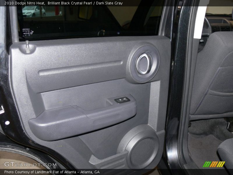 Brilliant Black Crystal Pearl / Dark Slate Gray 2010 Dodge Nitro Heat