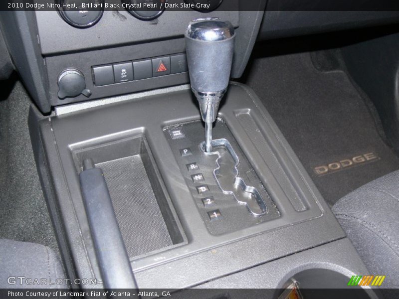 Brilliant Black Crystal Pearl / Dark Slate Gray 2010 Dodge Nitro Heat