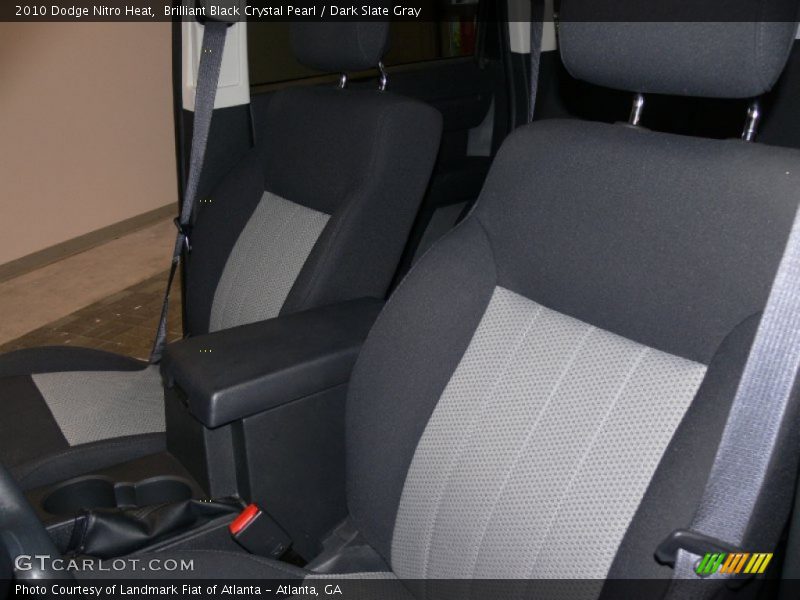 Brilliant Black Crystal Pearl / Dark Slate Gray 2010 Dodge Nitro Heat