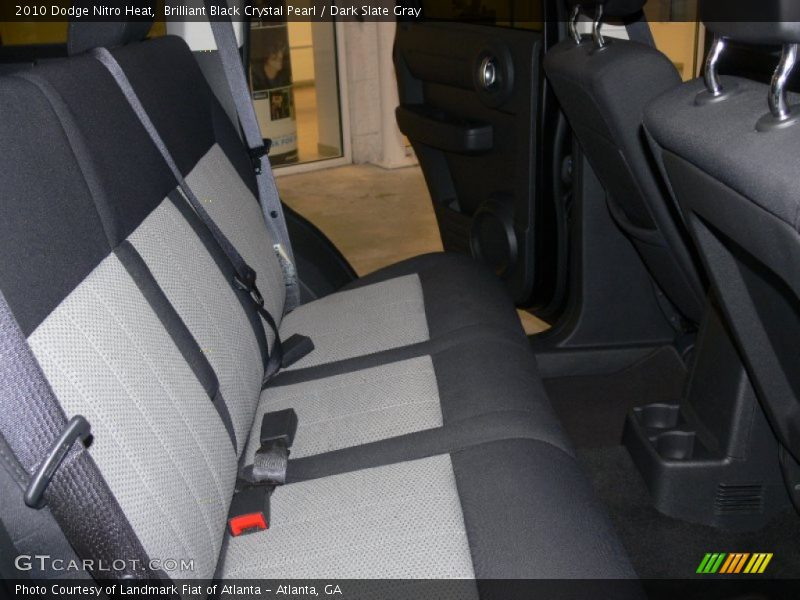 Brilliant Black Crystal Pearl / Dark Slate Gray 2010 Dodge Nitro Heat