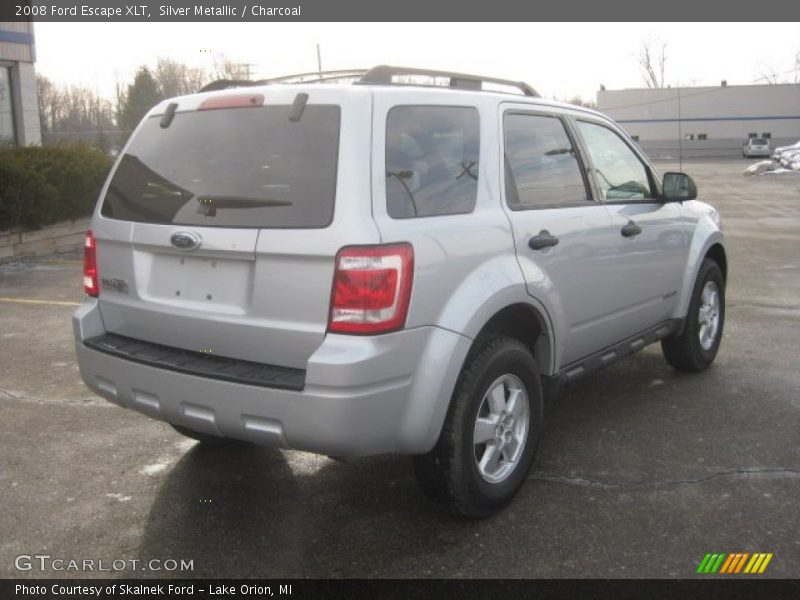 Silver Metallic / Charcoal 2008 Ford Escape XLT