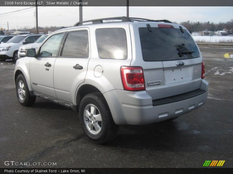 Silver Metallic / Charcoal 2008 Ford Escape XLT