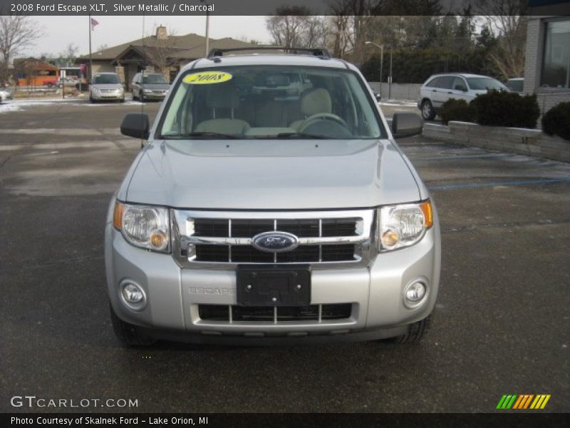 Silver Metallic / Charcoal 2008 Ford Escape XLT