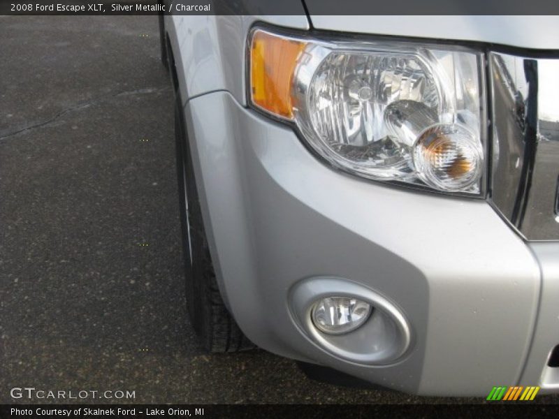 Silver Metallic / Charcoal 2008 Ford Escape XLT