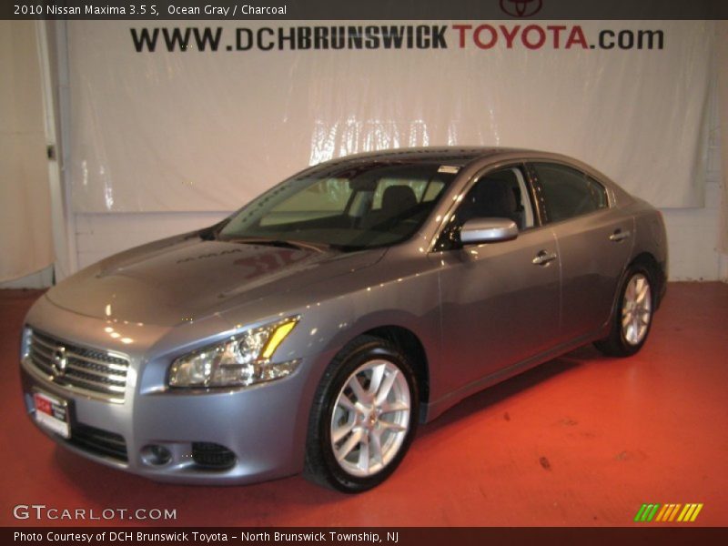 Ocean Gray / Charcoal 2010 Nissan Maxima 3.5 S