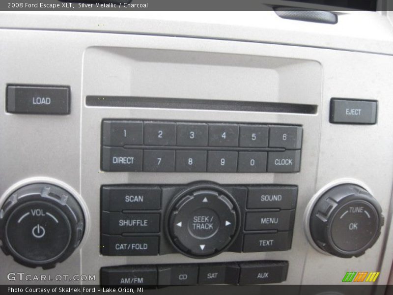 Silver Metallic / Charcoal 2008 Ford Escape XLT
