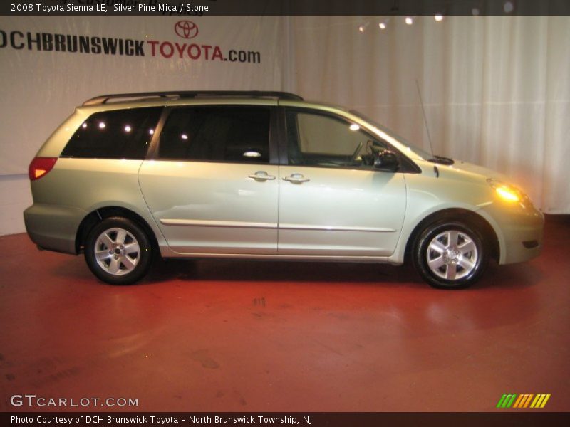 Silver Pine Mica / Stone 2008 Toyota Sienna LE