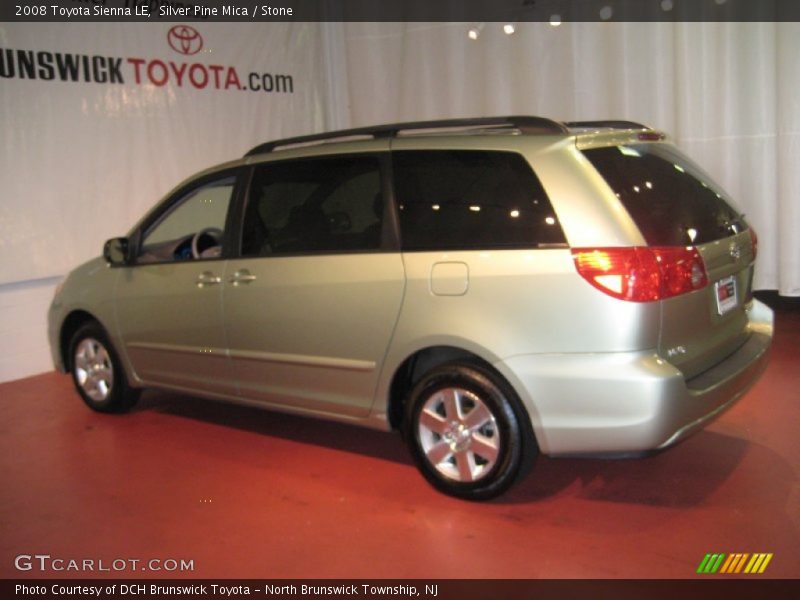 Silver Pine Mica / Stone 2008 Toyota Sienna LE