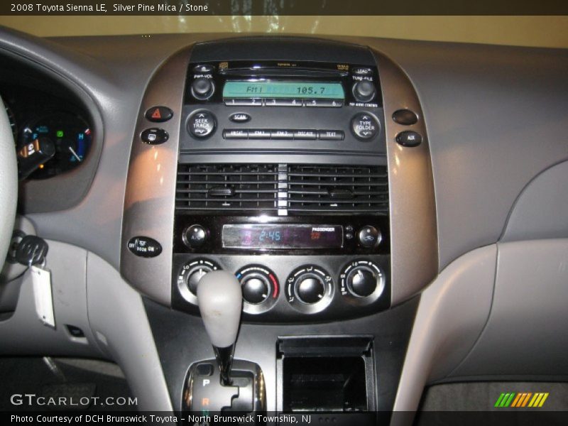 Silver Pine Mica / Stone 2008 Toyota Sienna LE