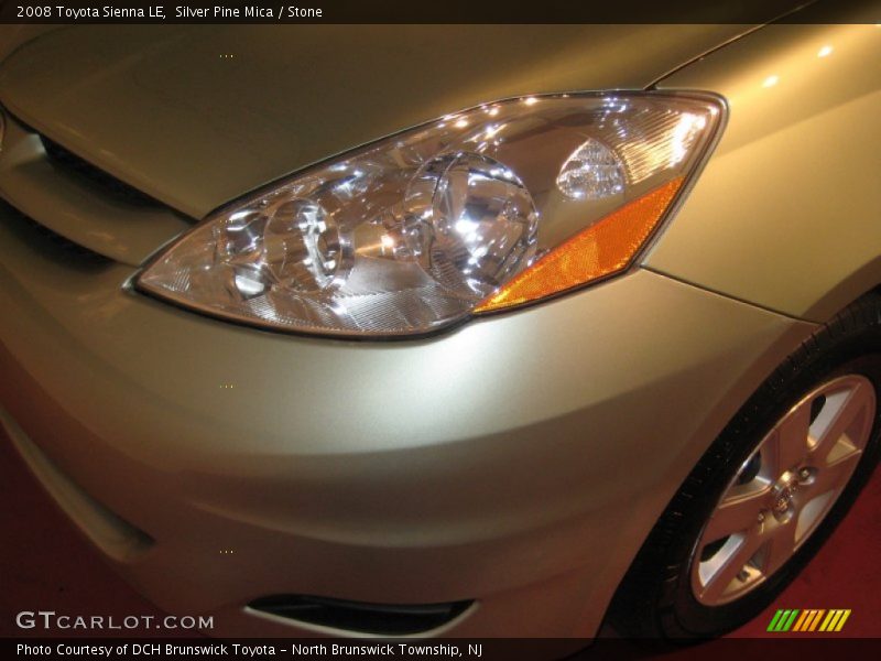 Silver Pine Mica / Stone 2008 Toyota Sienna LE