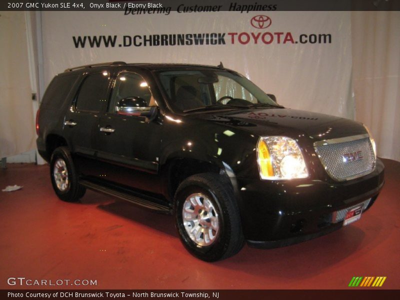 Onyx Black / Ebony Black 2007 GMC Yukon SLE 4x4